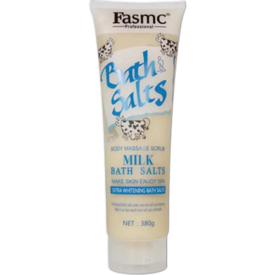 Fasmc Milk Bath Salts Body Massage Scrub 380gm image