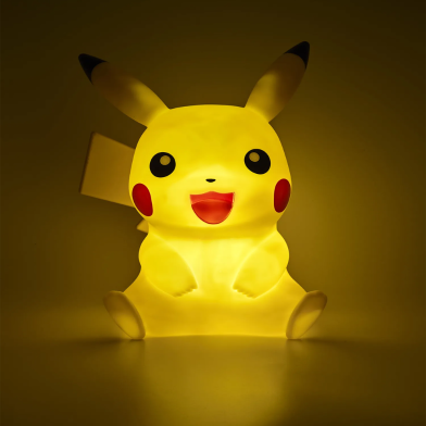 Fate Cute Pokemon Pikachu Action Figure Toys Moonlight Lamps image