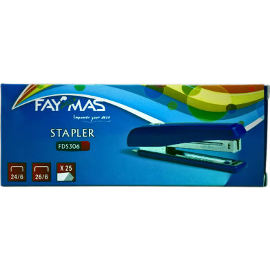 Faymas Desktop Stapler 24/6 And 26/6 (25 sheets) image