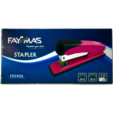 Faymas Desktop Stapler 24/6 And 26/6 (25 Sheets) image