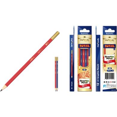 Faymas Graphite Pencil 12 Pcs image