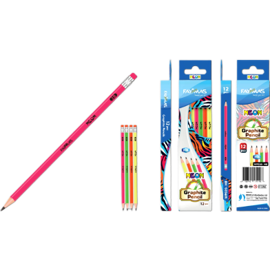 Faymas Graphite Pencil 12 Pcs image