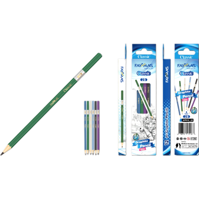 Faymas Graphite Pencil 12 Pcs image