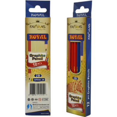 Faymas Graphite Pencil 12 Pcs image
