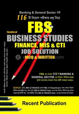FBS Business Studies Job Solution - MCQ and Written image