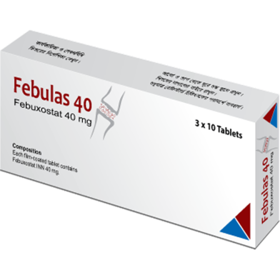 Febulas 40 mg Tablet 10's Strip image