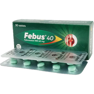 Febus 40 Mg Tablet 10's Strip image