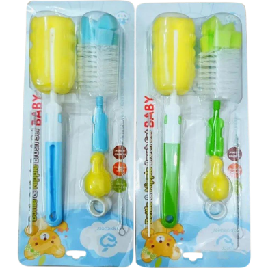 Feeder Bottle And Nipple Cleaning Brush -1 Set image