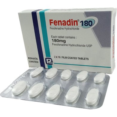 Fenadin 180 mg 10's Strip Tablet image