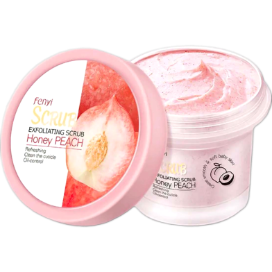 Fenyi Honey Peach Exfoliating Scrub 100gm image