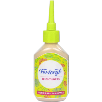 Fevicryl 3D Outliner Pearl Metallic Gold 20ml image