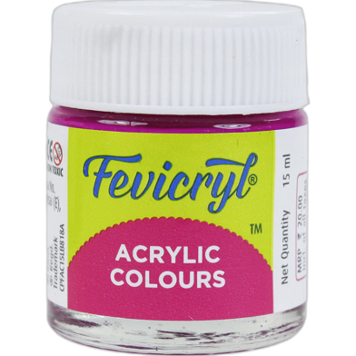 Fevicryl Acrylic Colors Fuchsia 15ml image
