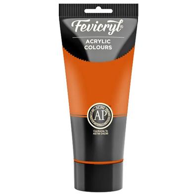 Fevicryl Acrylic Colours (Cadmium Orange) - 200 ml image