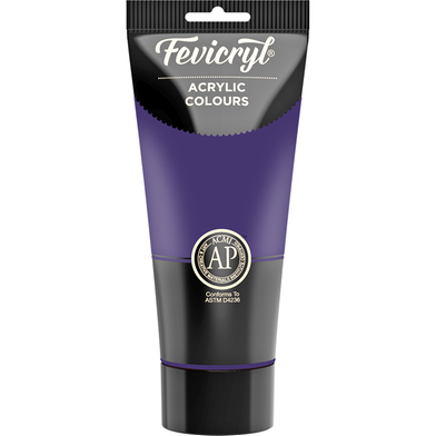 Fevicryl Acrylic Colours (MAUVE) - 200 ml image