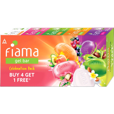 Fiama 5 Different Gel Bar 5x125 gm image