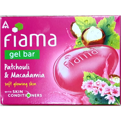 Fiama Patchouli And Macadamia Gel Bar Soap 75g image