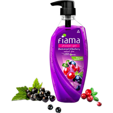 Fiama Shower Gel Bearberry And Blackcurrant 500ml image