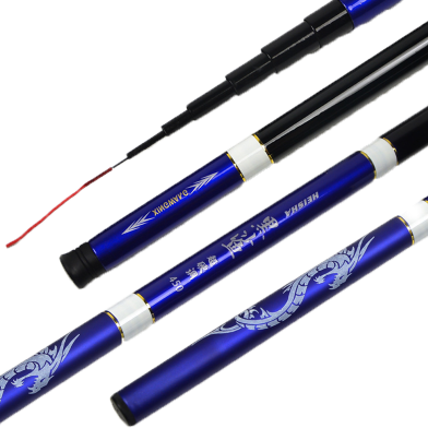 Fiberglass Stream Rod Super Hard Light Strong Hand Fishing Rod image