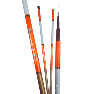 Fiberglass Stream Rod Super Hard Light Strong Hand Fishing Rod image