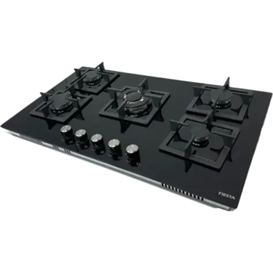 Fiesta HB902MG Built-In Gas Stove 5 Burners Black image
