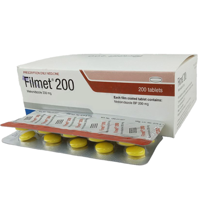 Filmet 200 mg - 10's Strip Tablet image
