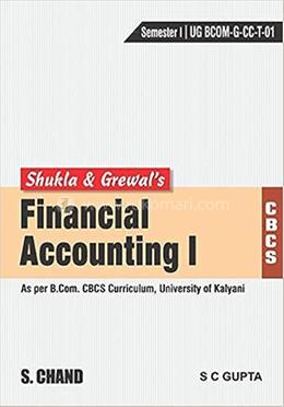 Financial Accounting I -  Semester 1 