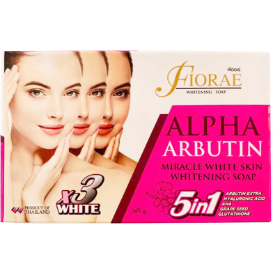 Fiorae Alpha Arbutin Miracle Whitening Soap 165 gm image