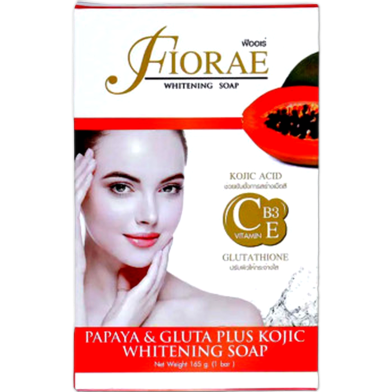 Fiorae Papaya Gluta Plus Kojic Whitening Soap 165 gm image