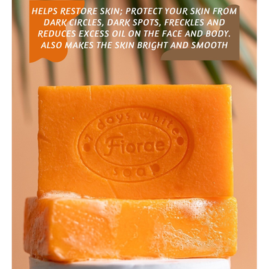 Fiorae Papaya and Gluta Plus Kojic Whitening Soap 165 gm Slide 2