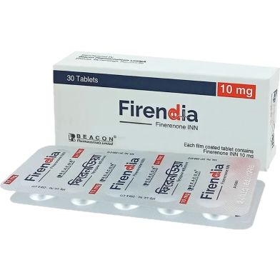 Firendia 10 mg Tablet 10's Strip image