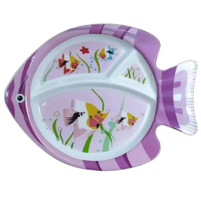 Fish Plate Footgrade Melamine Pink image