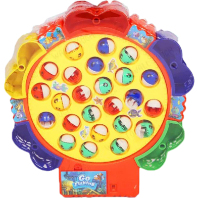 Fishing Game Toy For Kids With 4 Pcs Fishing Sticks (fishing_game_24) image