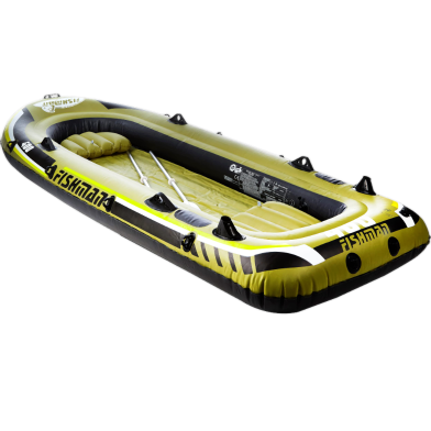 Fishman 300 Inflatable Boat Set With Air Pump 3 Person image