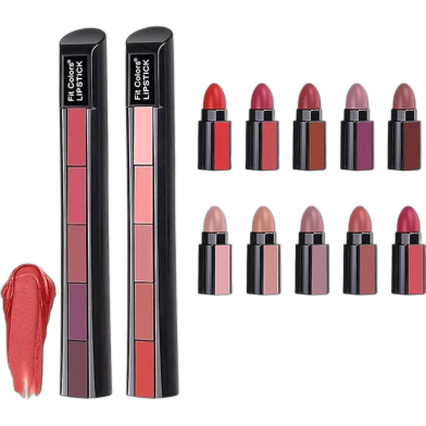 Fit Colors 5 In 1 Lipstick Matte Waterproof Long Lasting Velvet Texture - #02 image