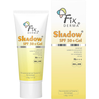 Fixderma Shadow Sunscreen For Dry Skin SPF 50 Cream - 40g image