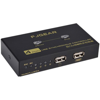 Fjgear USB Synchronizer 4 Port Fj-US104 USB Synchromize R 4 Port image