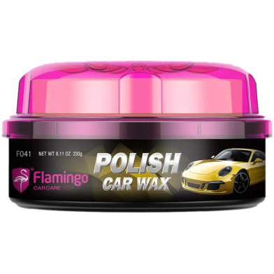 Flamingo Car Polish Wax 230 g image