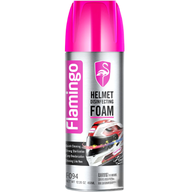 Flamingo Helmet Disinfecting Foam Multipurpose Foam Cleaner F094 450ML 1 Pcs image