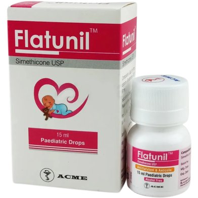 Flatunil 67mg/ml Pediatric Drops – 15ml Drop image