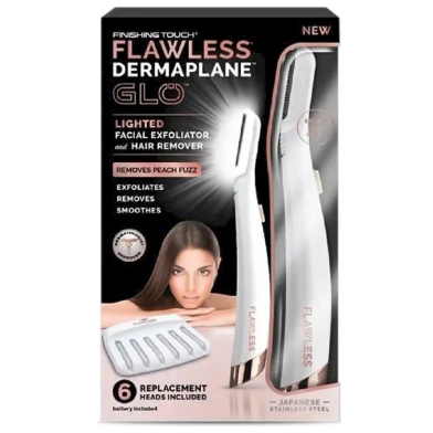 Flawless Dermaplane Facial Exfoliator Hair Remover image