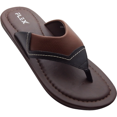 Flex Footwear Slippers Chappal For Men image