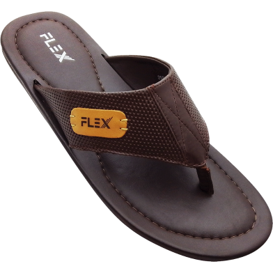 Flex Footwear Slippers Chappal For Men image