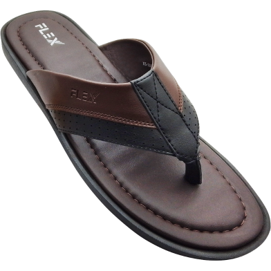 Flex Footwear Slippers Chappal For Men image