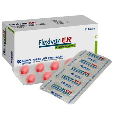 Flexivan Er 200 Mg Tablet 10's Strip image