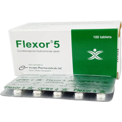 Flexor 5 mg Tablet 10's Strip image