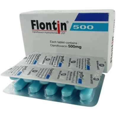 Flontin 500mg Tablet 10's Strip image