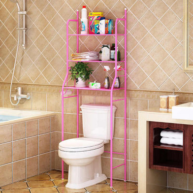 Floor Bathroom Rack Toilet Washing Machine image