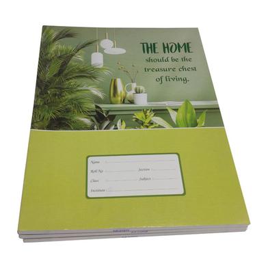 Floral Binding Khata Fitness Tracker (Margin) - 300 Pages image