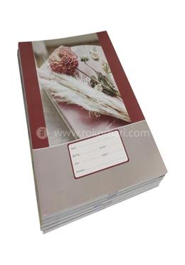 Floral Binding Khata Fitness Tracker (Margin) - 200 Pages image