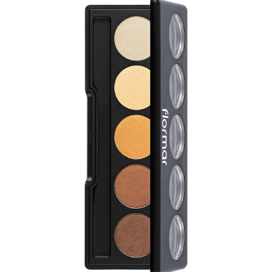 Flormar Color Palette Eye Shadow 004 Golden Caramel image